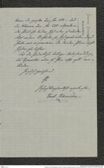 Nachlass Franz Steindachner, Brief von Gustav Schneider (senior) an Franz Steindachner (11.05.1877), Inv.Nr. 461.08, Seite 3